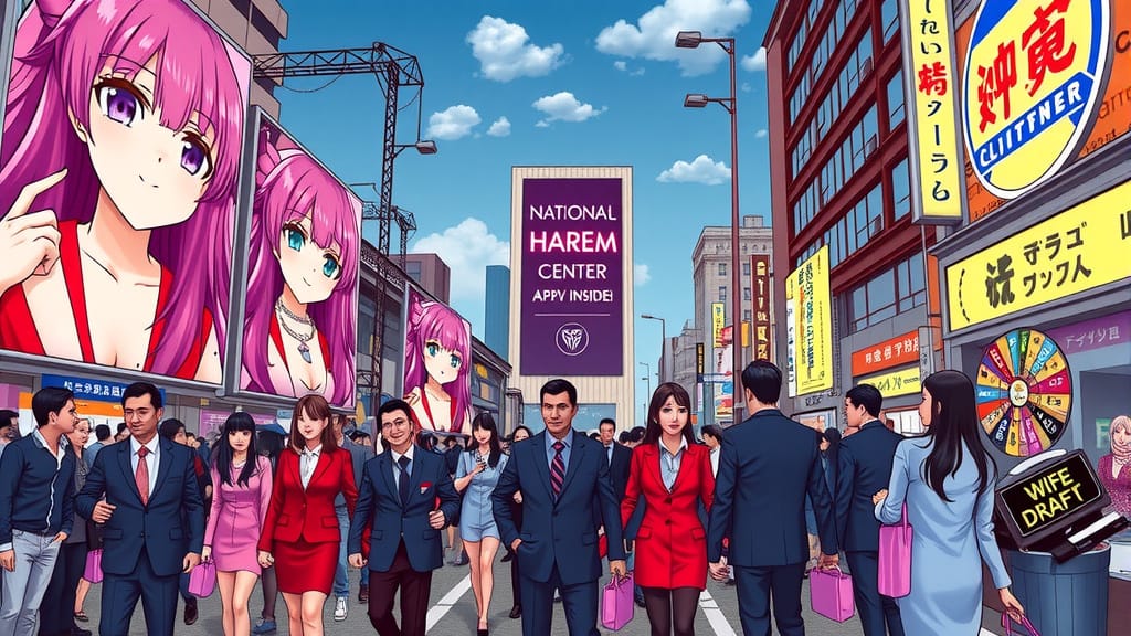 Anime Wives Don’t Count: End Virtual Marriages, Legalize Real Harems Cover