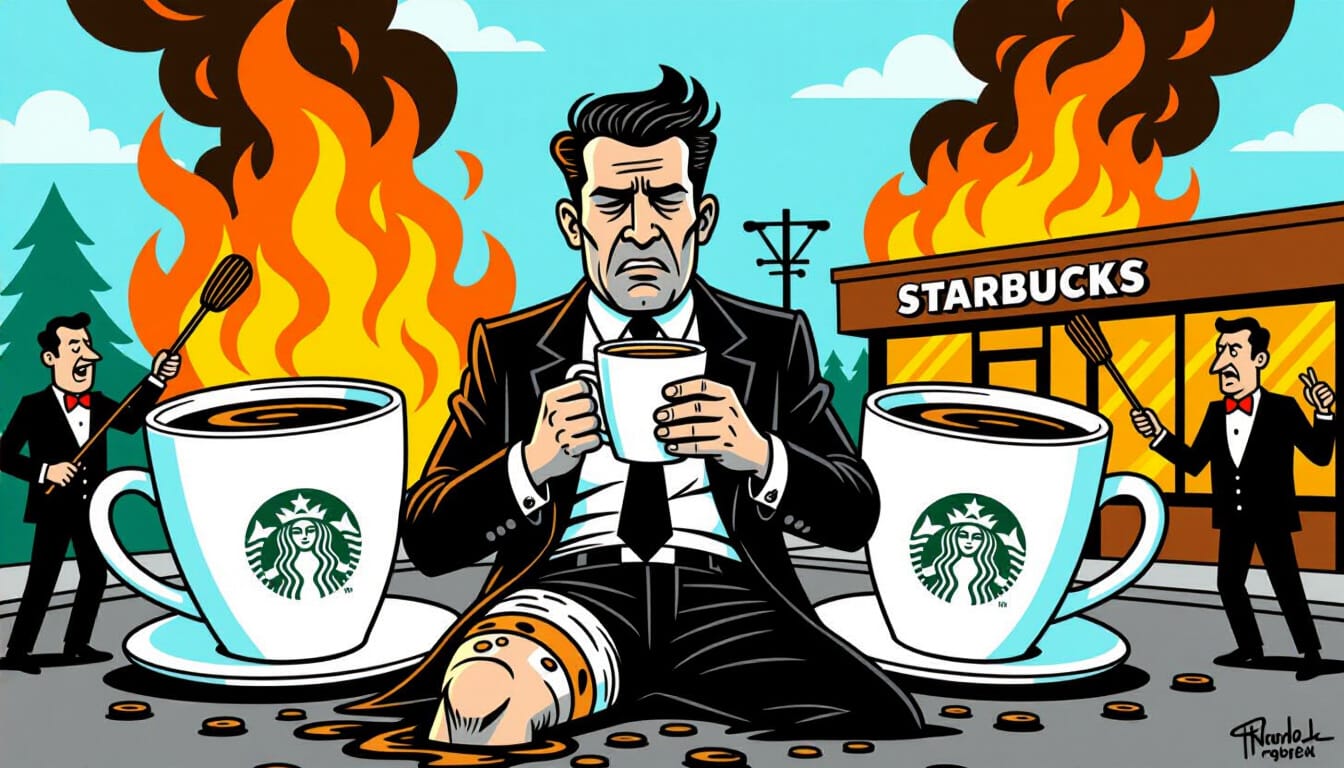 Best Lawsuit Ever Suing Starbucks Over Free Coffee Hot Lap $750k Dream Cover