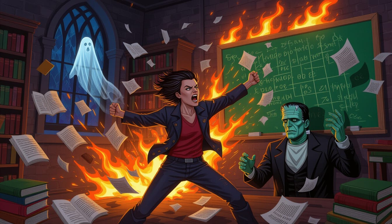 English Class Stockholm Syndrome—Frankenstein Edition Cover