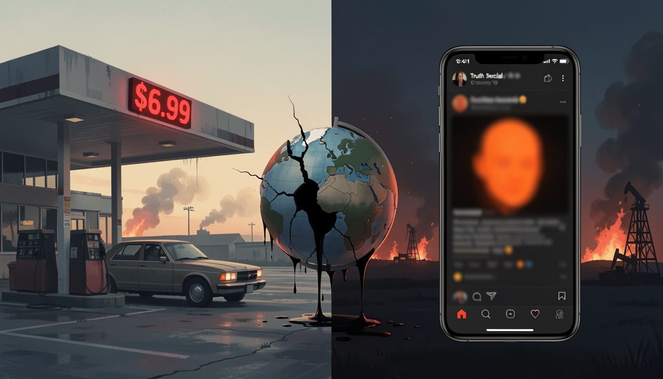 Oil, Lies, and Truth Social — The War That Won't End