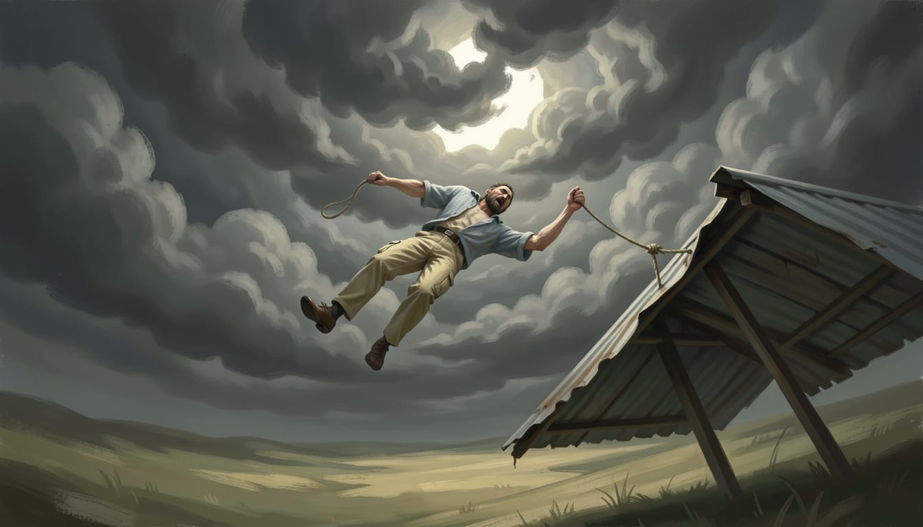 The Man Who Was Yeeted 40 Feet by a Storm (And Lived) Cover