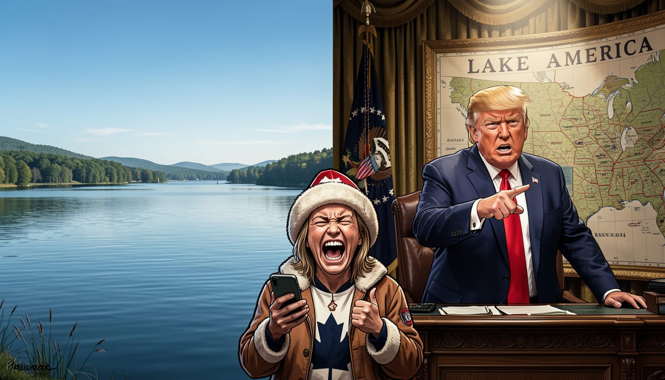 Trump Wants to Rename Lake Ontario to "Lake America" Cover