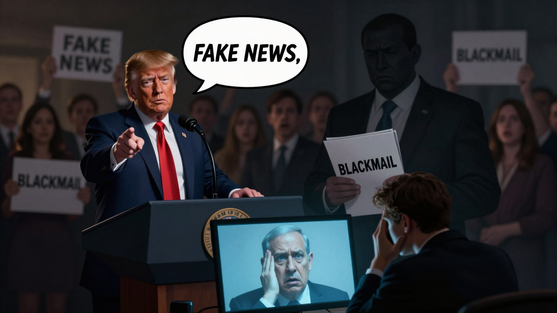 The Blackmail Myth: Why Israel Doesn't Have Dirt on Trump Cover